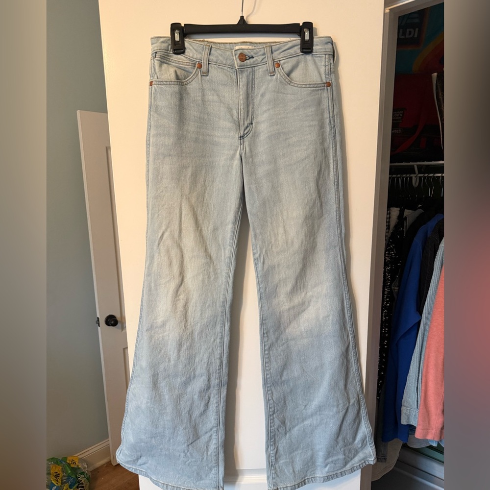 Wrangler Women's Light Blue Flare Jeans